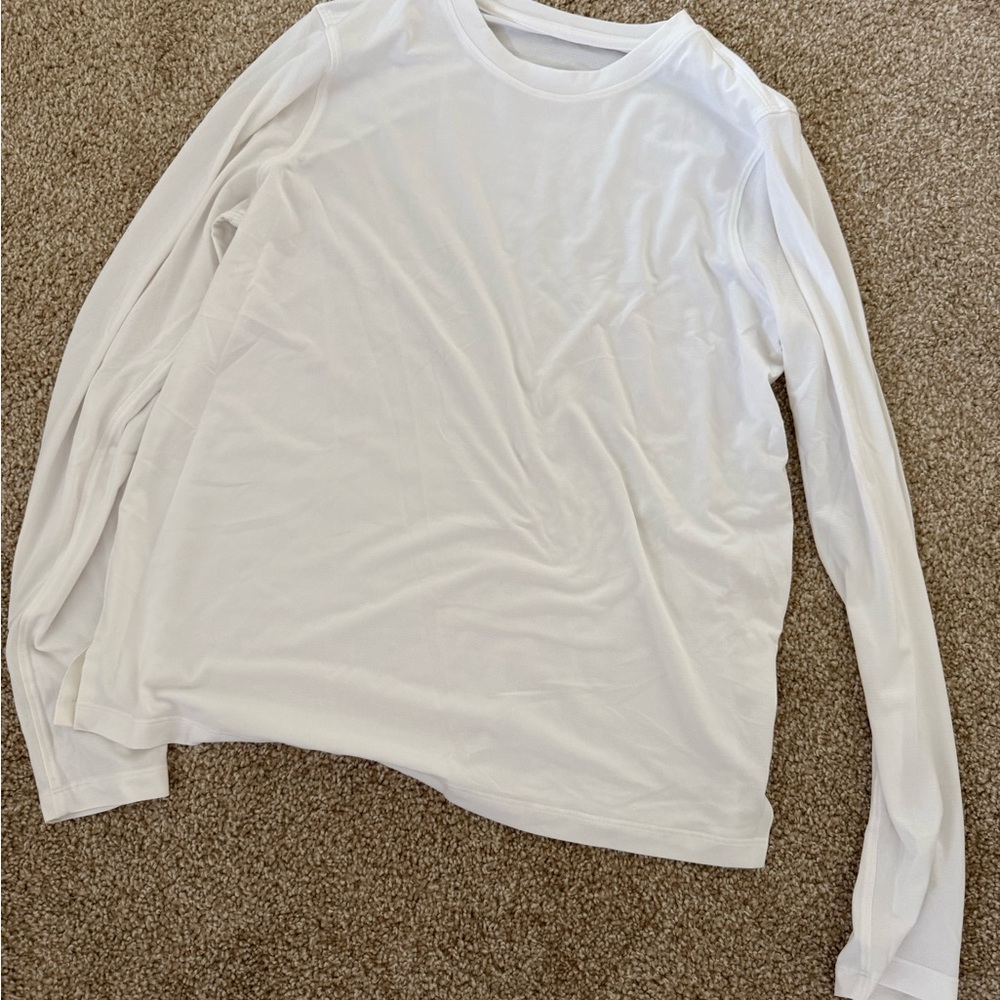 Lululemon loose fit long sleeve running or working out top